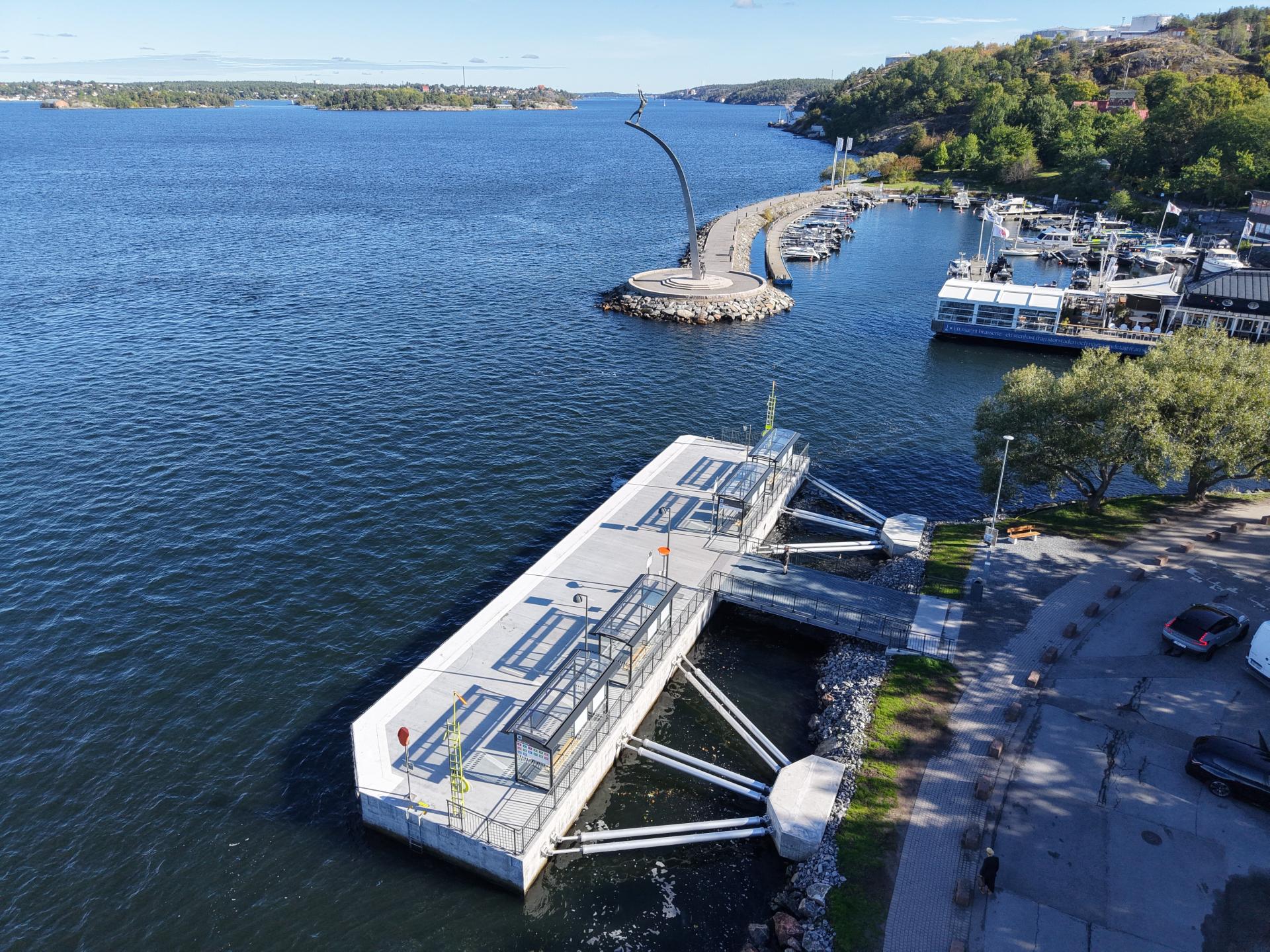 ferry terminal nacka stockholm right
